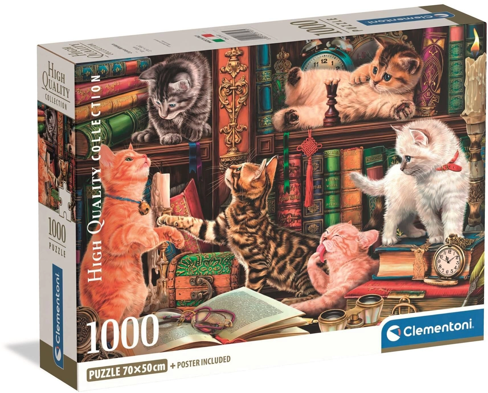 CLE puzzle 1000 Compact Curious Whiskers
