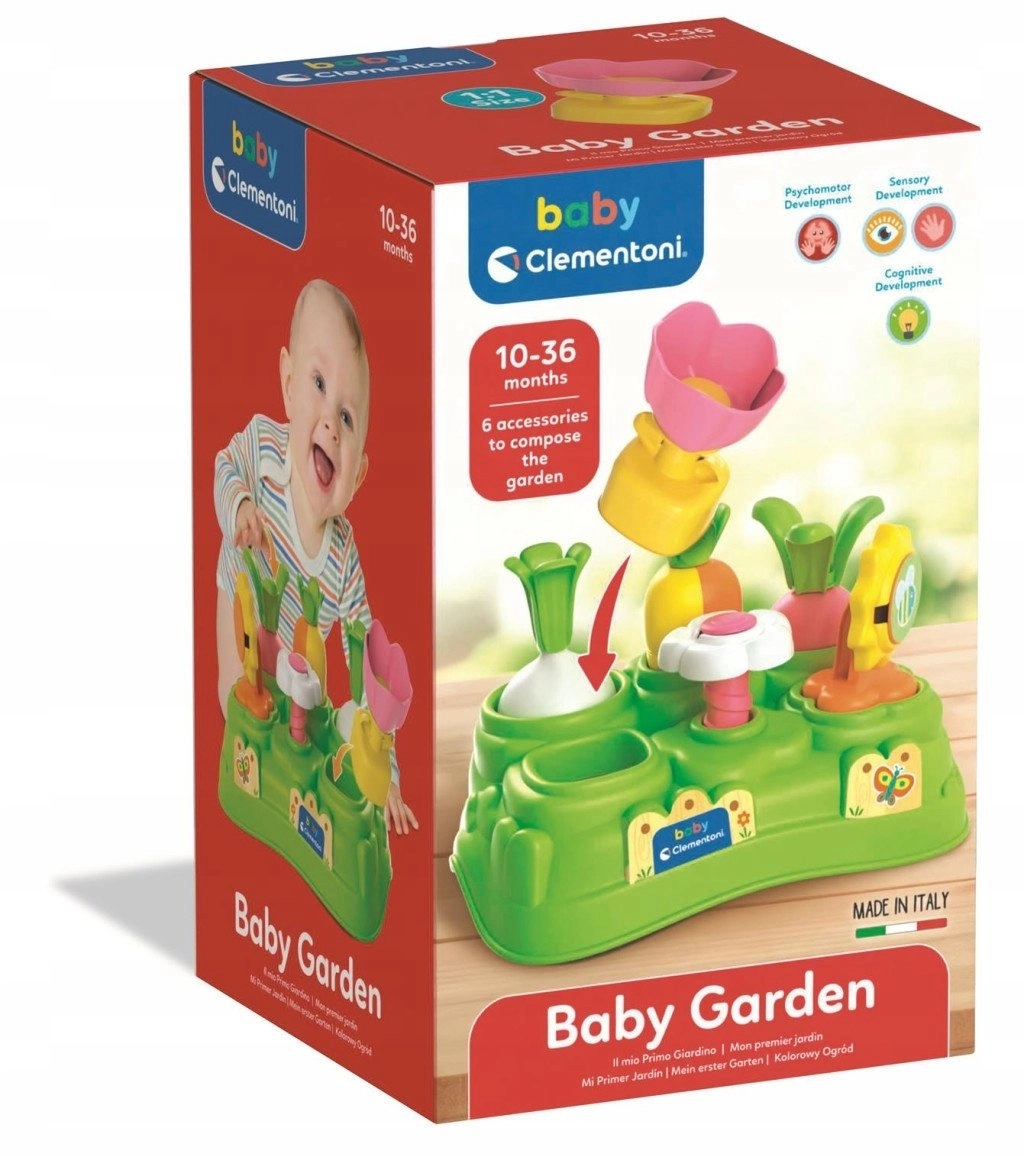 TOY EDUCATIONAL BABY GARDEN 10-36 MONTHS