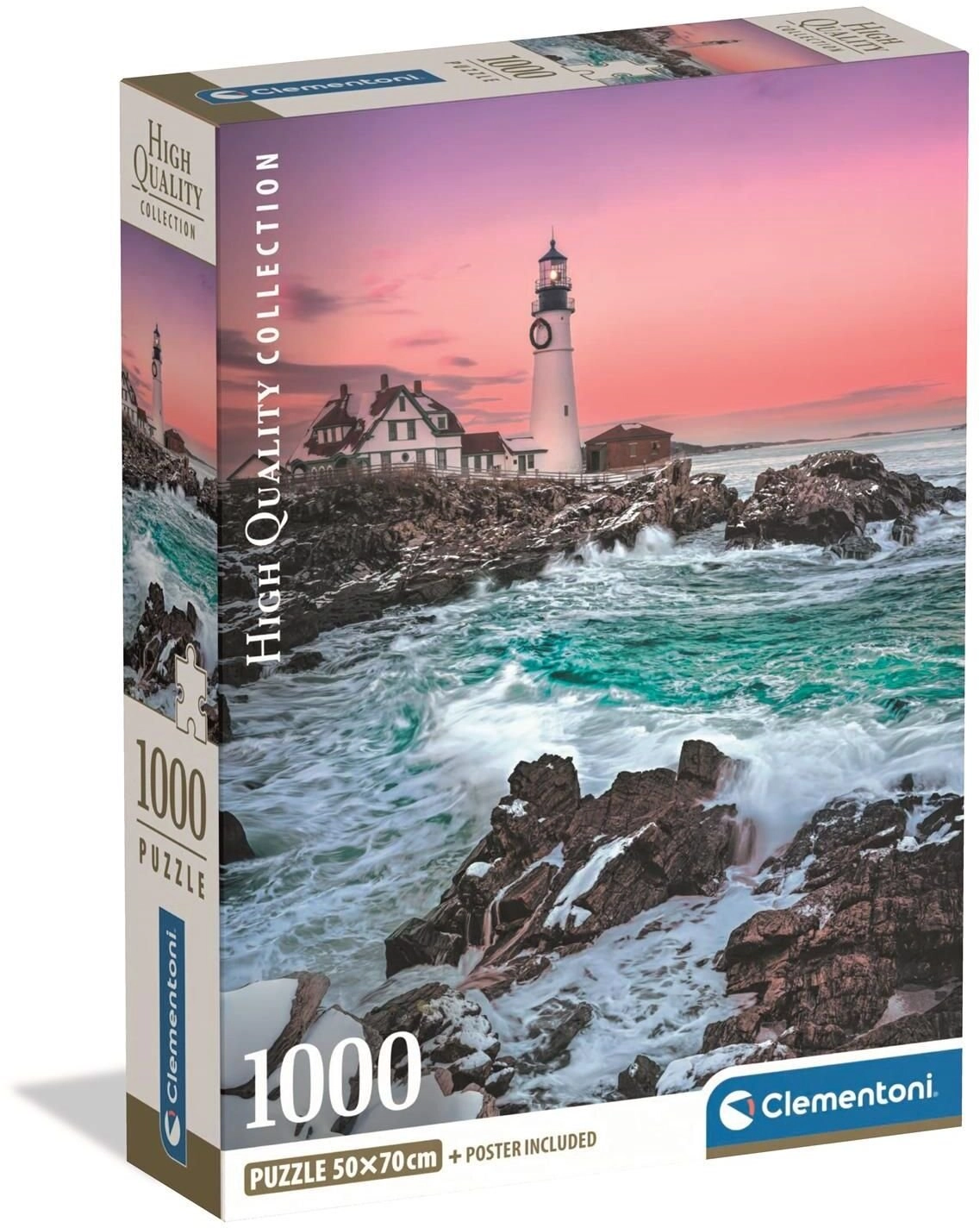 CLE puzzle 1000 Compact FirstSnowAtPortland..37112