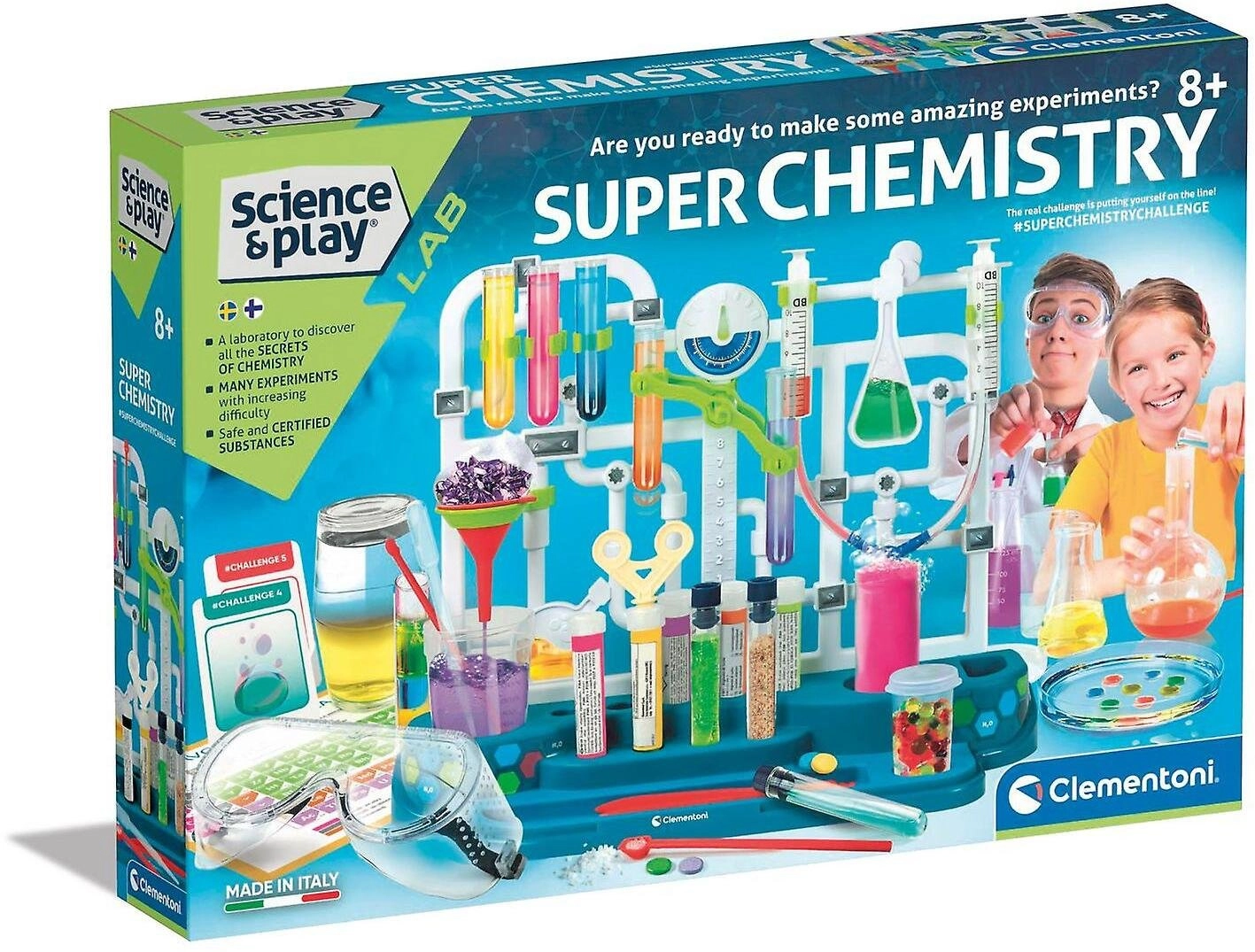 Clementoni Super Chemistry - tiedesetti 48023010