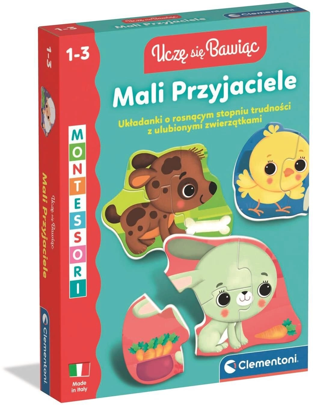 CLM MALI PRZYJACIELE UKLADANKA EDUK 1-3L