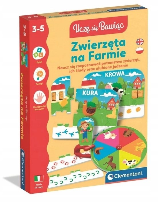 CLM ZWIERZETA NA FARMIE GRA EDUK