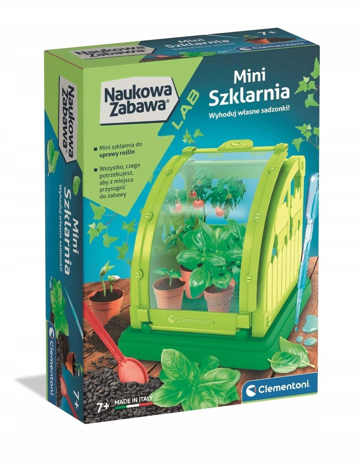 Zestaw Clementoni - Mini szklarnia 50443