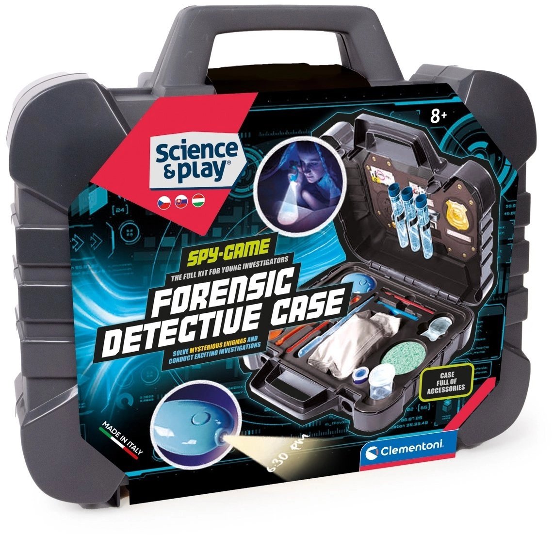 CLM WALIZECZKA DETEKTYWA SPY-GAME 50450 WALIZKA6