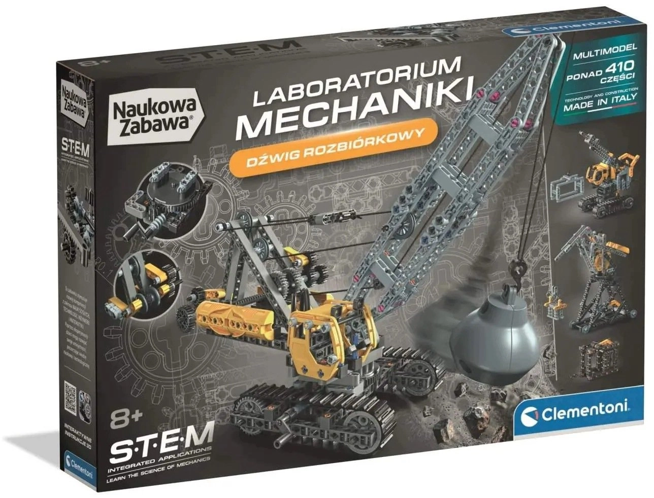 Clementoni CLM LAB MECHANIKI DEMOLITION CRANE