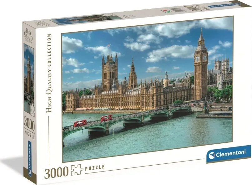 Clementoni Puzzle HQ The Houses of