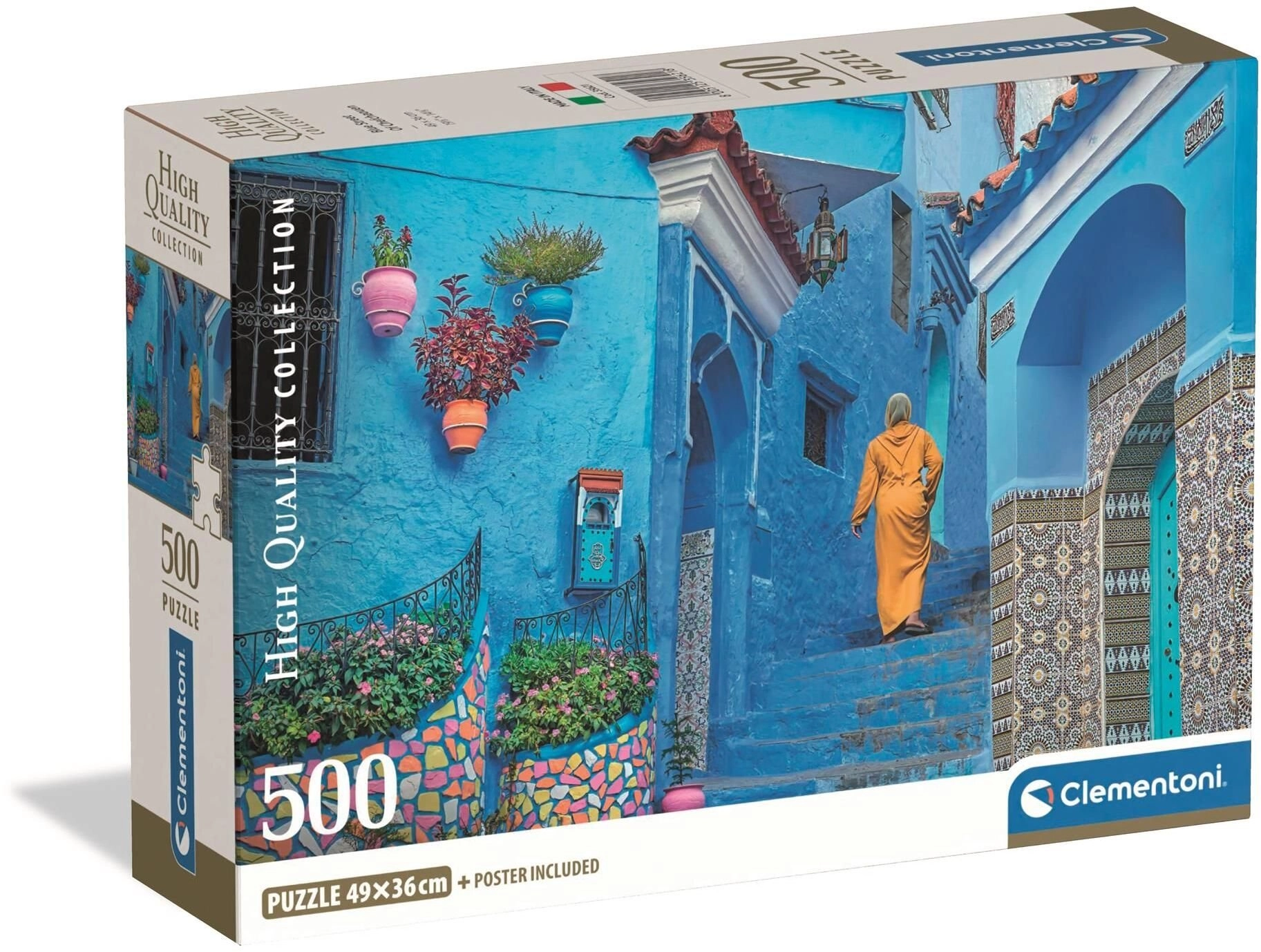 CLE puzzle 500 Compact Blue StreetOfChefch
