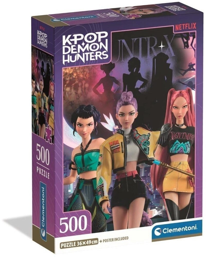 Clementoni: Puzzle 500el. K-Pop Demon Hunters