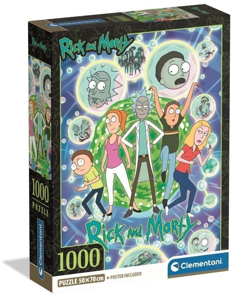 Clementoni Puzzle 1000 Rick and Morty