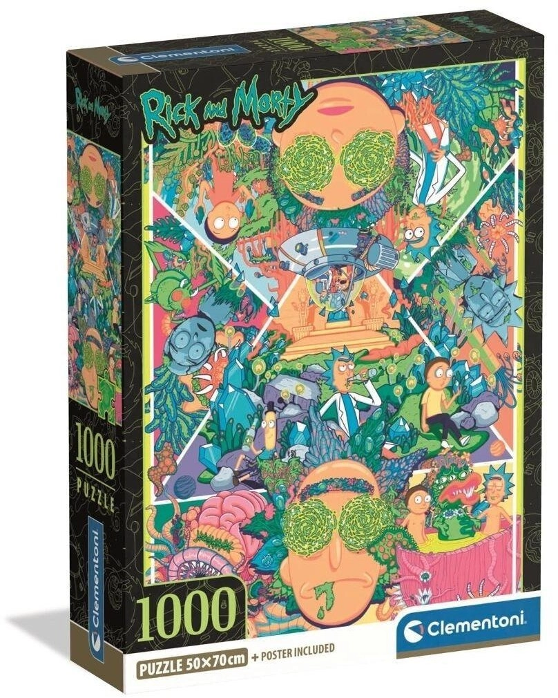 Clementoni Puzzle 1000 Rick and Morty