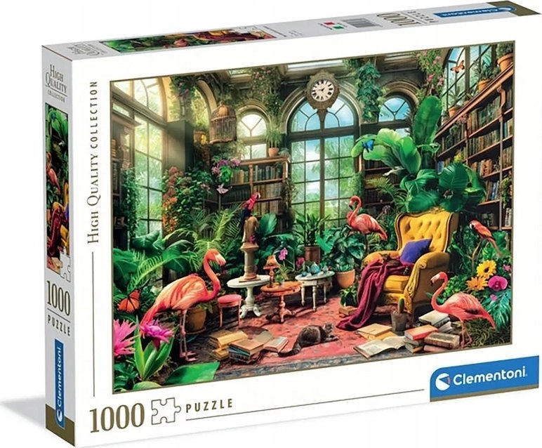 Clementoni Puzzle HQ The Greenhouse Library