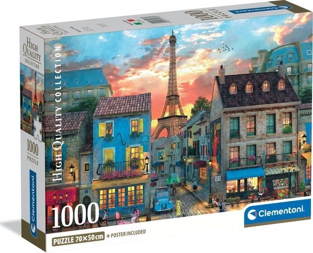 Clementoni Puzzle Compact Streets of Paris