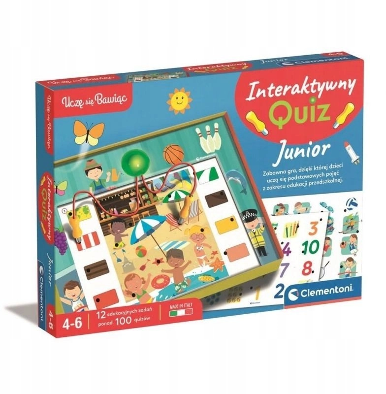 Clementoni Educational game Interactive Quiz Junior