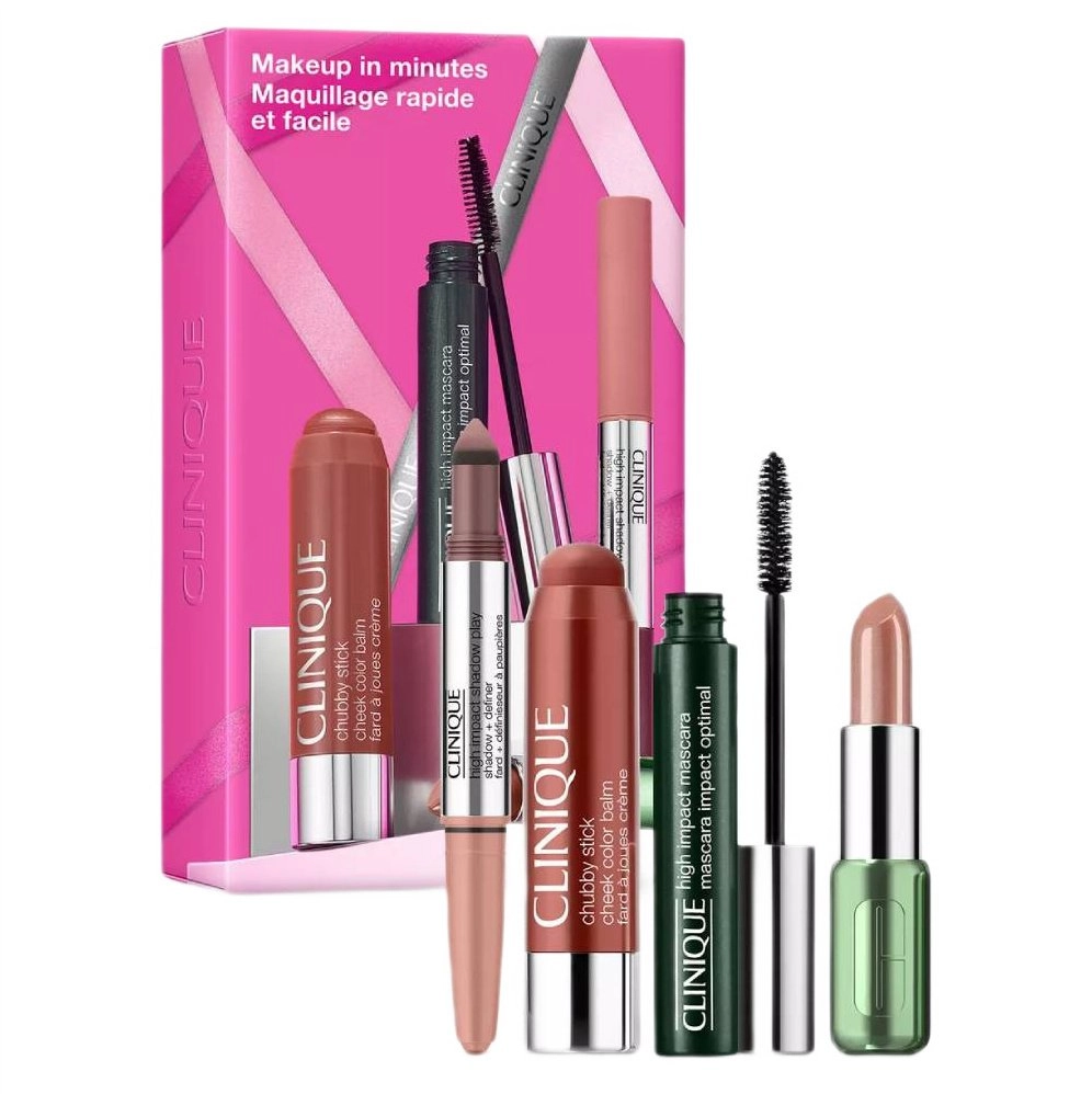 CLINIQUE_SET Makeup In Minutes High Impact