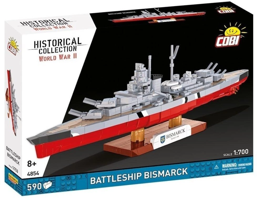 Battleship Bismarck 5902251048549 COBI-4854 WPCBKM0UHI48549