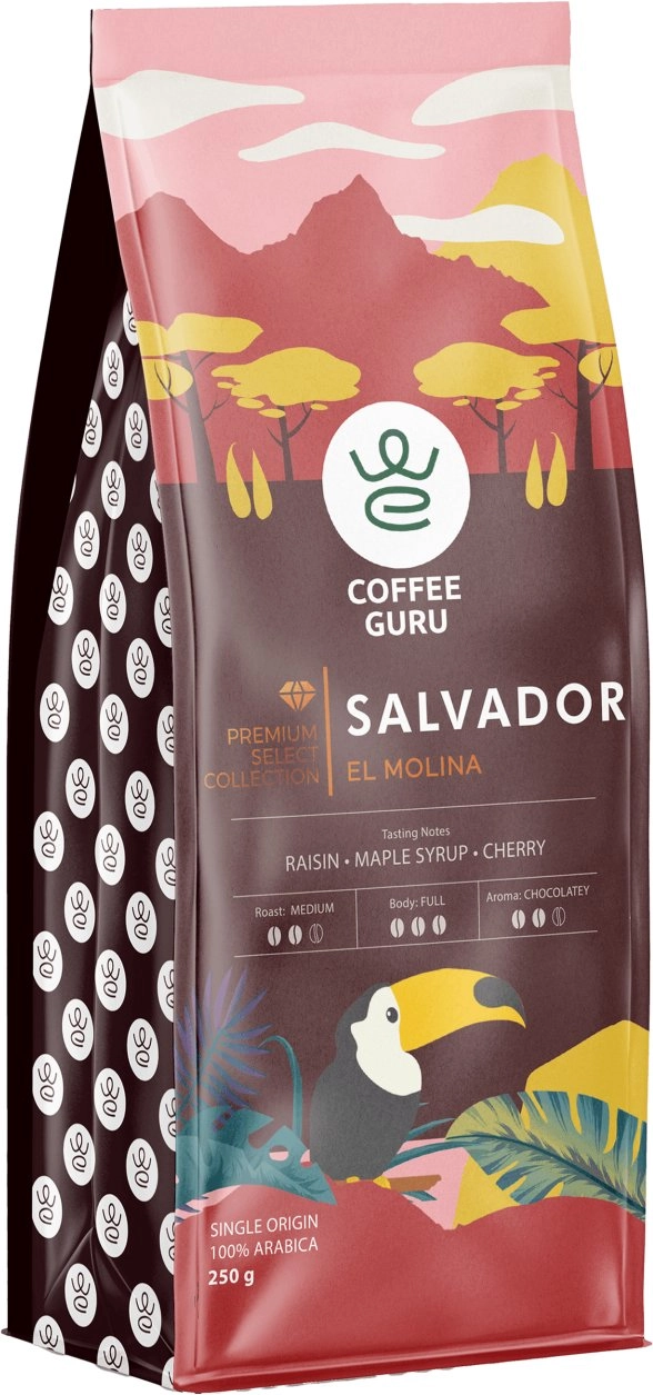 CoffeeGuru Salvador coffee beans 250 g