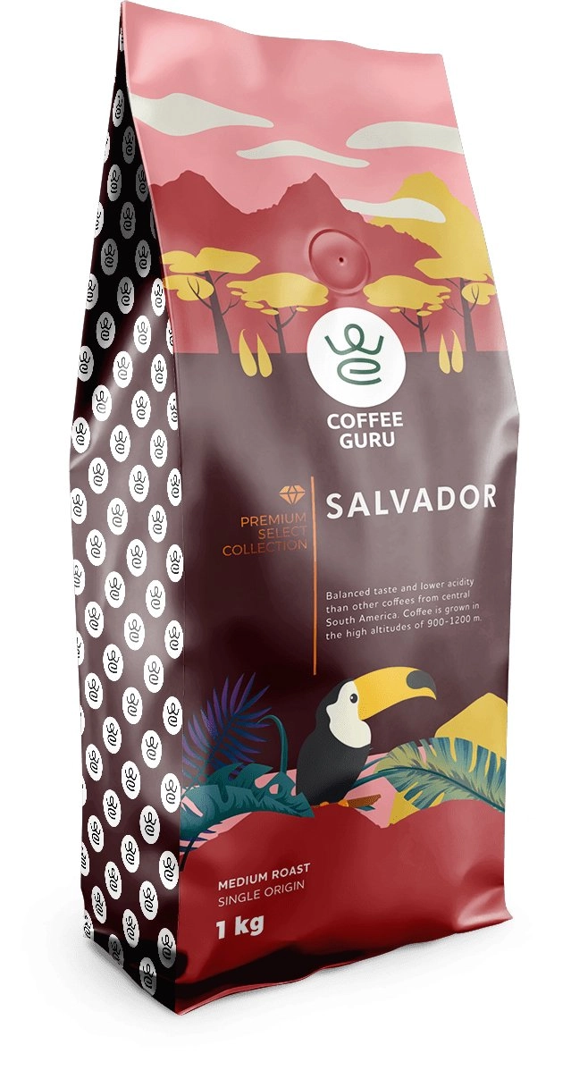 CoffeeGuru Salvador coffee beans 1 kg