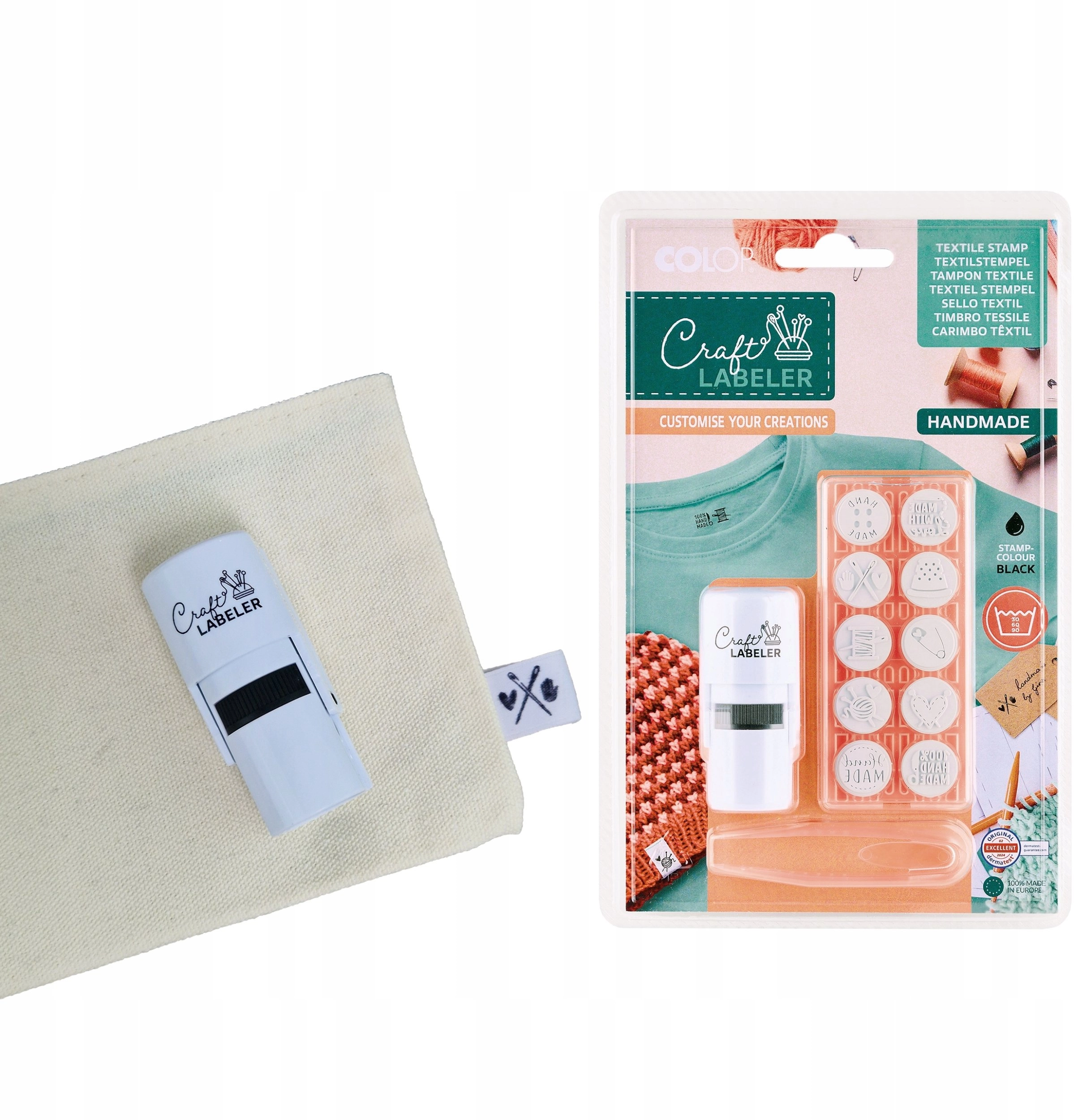 COLOP Craft Labeler Markier-Set R17 9C