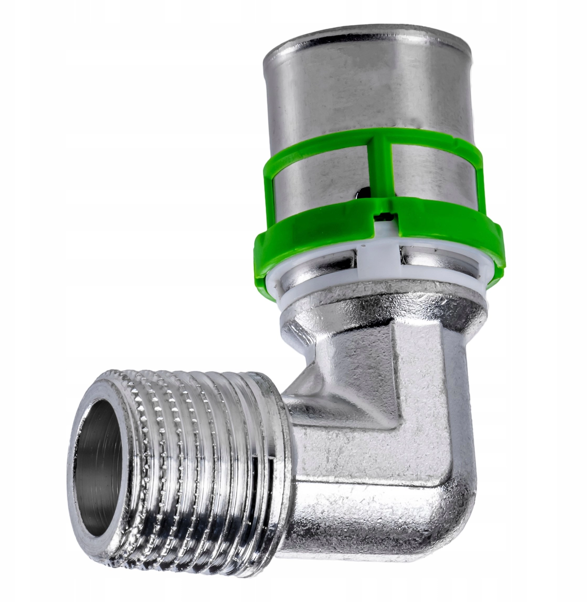 Comap Pressed GZ Elbow MultiSkin brass/galvanized