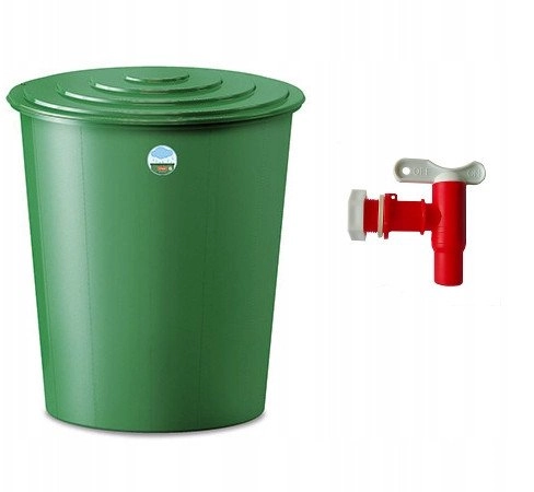 Water barrel 310L with vacuum and