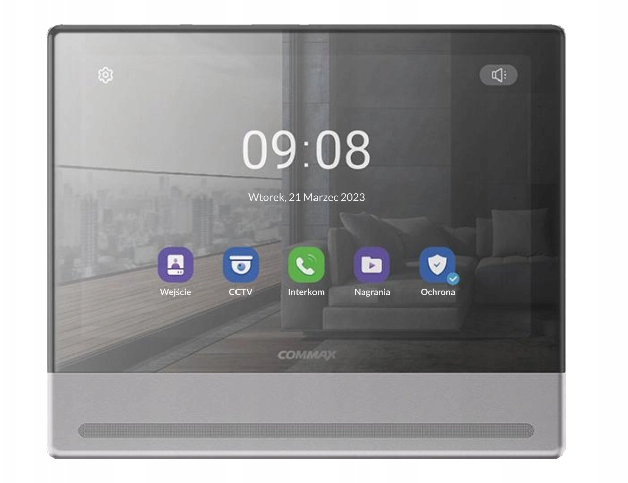 Commax CDV-1004QT NEO SILVER COMMAX Hands-free