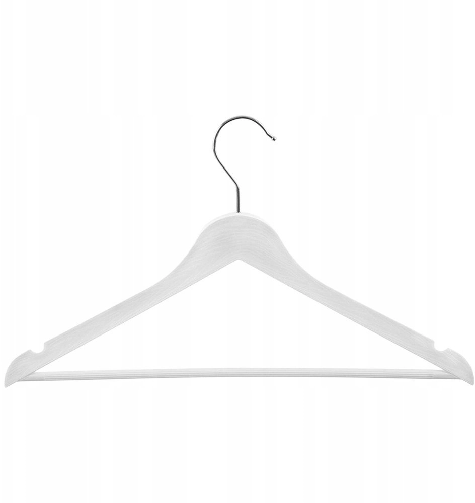 Compactor Clothes Hangers White 3 pcs