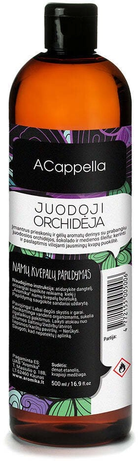 REED DIFFUSER REFILL BLACK ORCHID 500