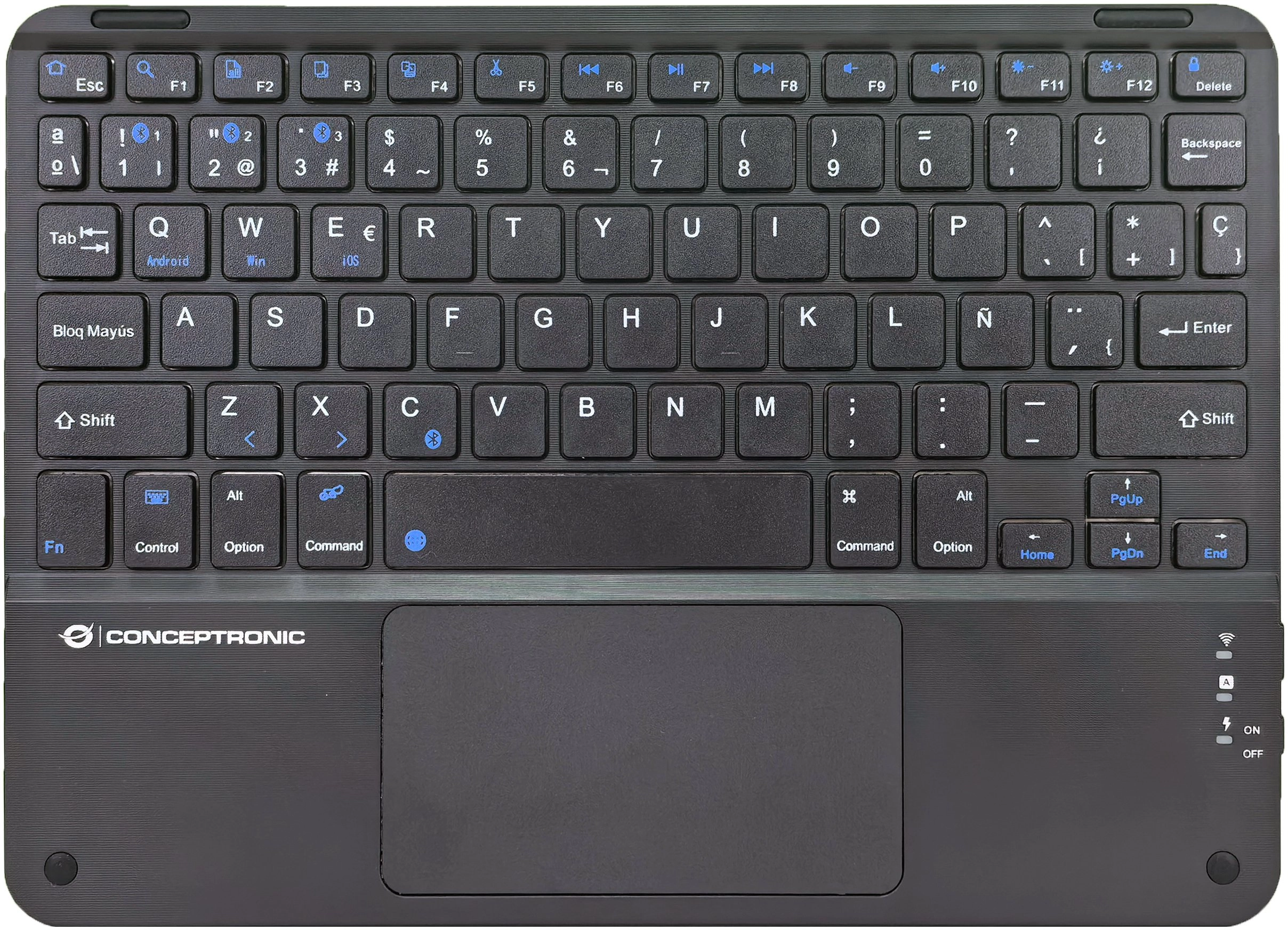 Conceptronic keyboard CONCEPTRONIC Wireless keyboard Spanish