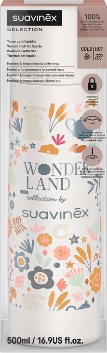 402841-THERMOS FOR DRINKS 500ML/BEIGE LIBERTY/WONDERLAND 8426420901031