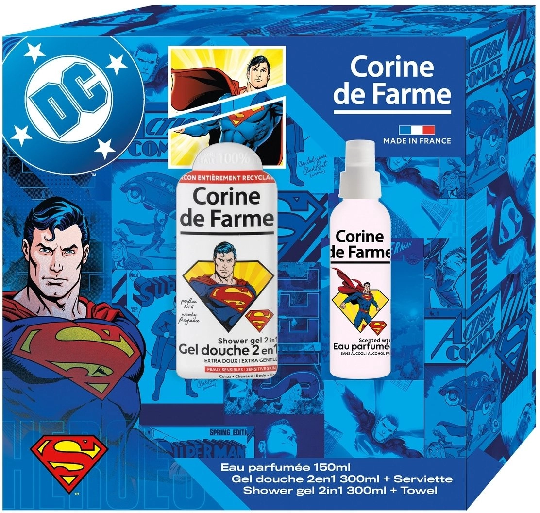 CORINE DE FARME Zestaw prezentowy SUPERMAN