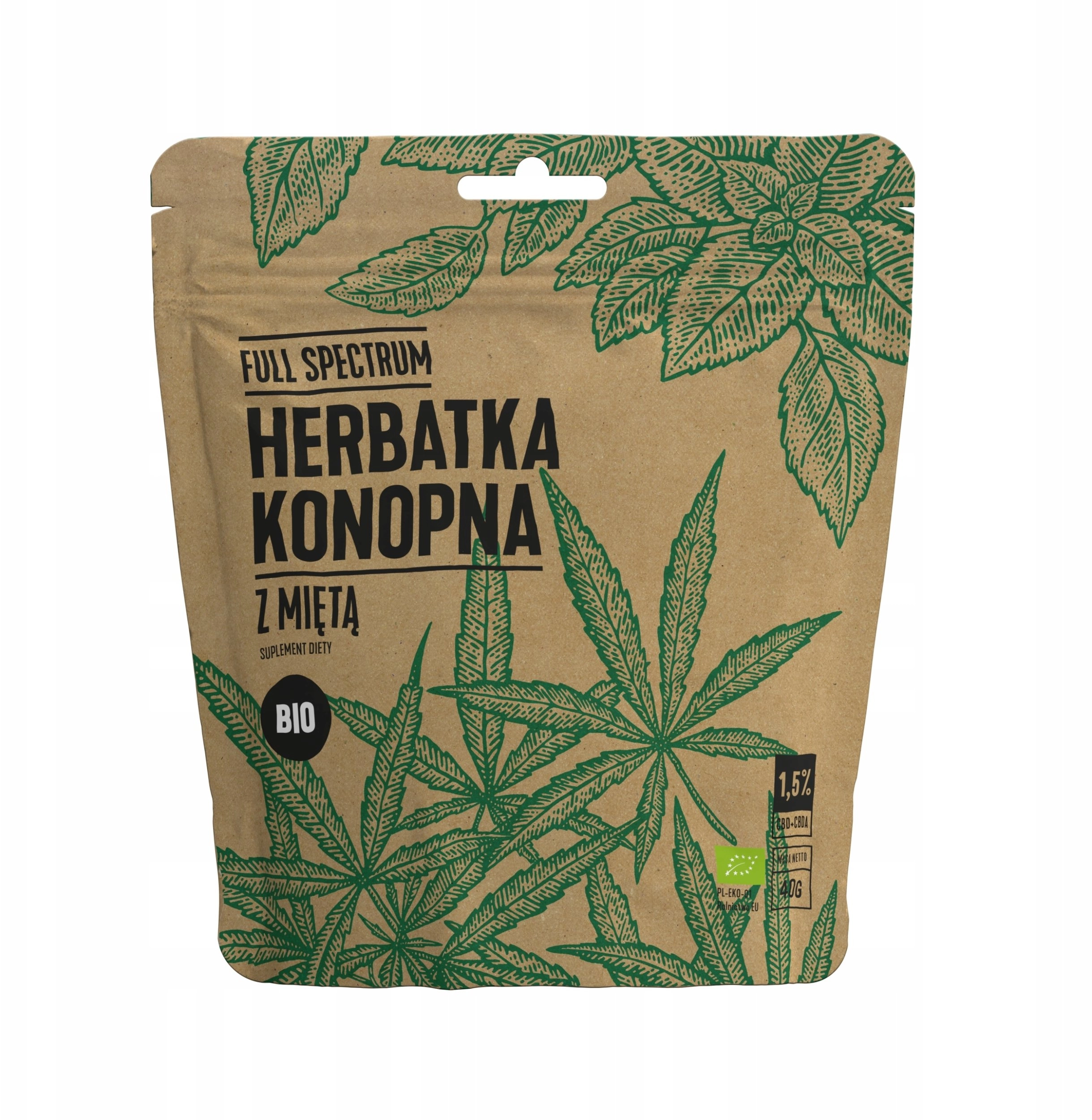 FULL SPECTRUM_Herbatka konopna z Mietą 40g
