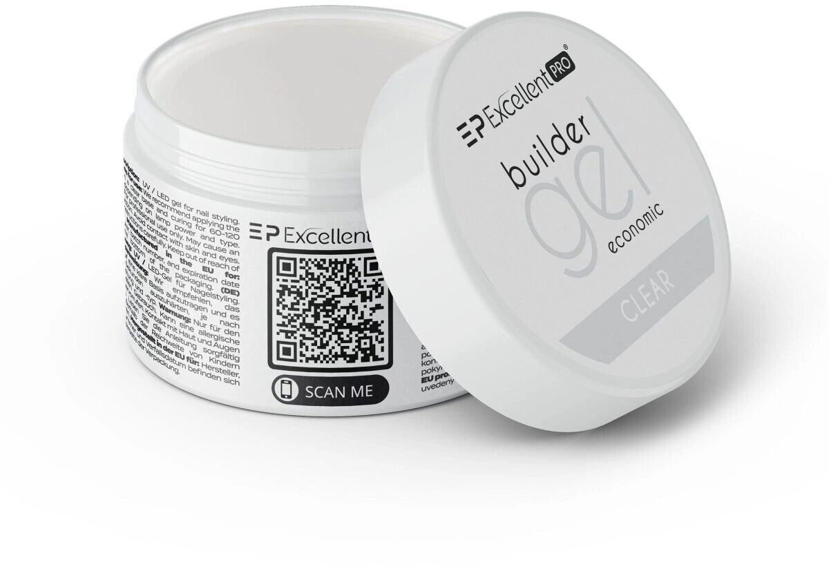 Excellent PRO Builder Gel Economic Clear
