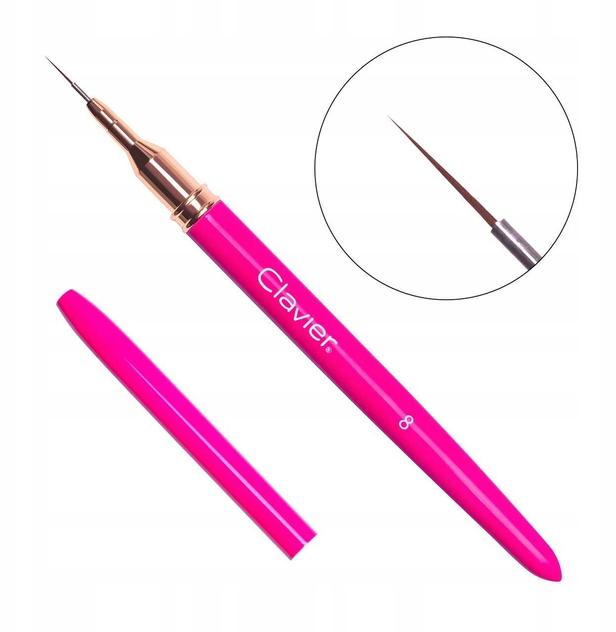 CLAVIER_Decorating brush 8mm #2 Magenta 5907996056828