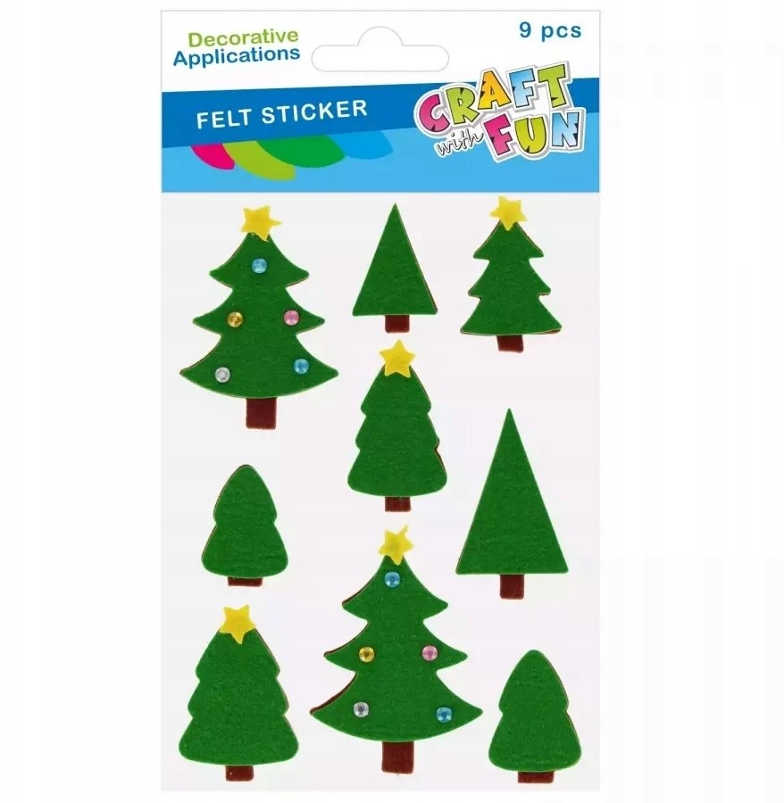 Craft with Fun CHRISTMAS TREE BN