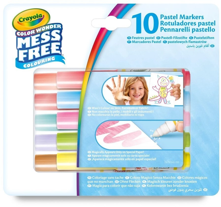 Crayola Color Wonder Pastel Mini Markers