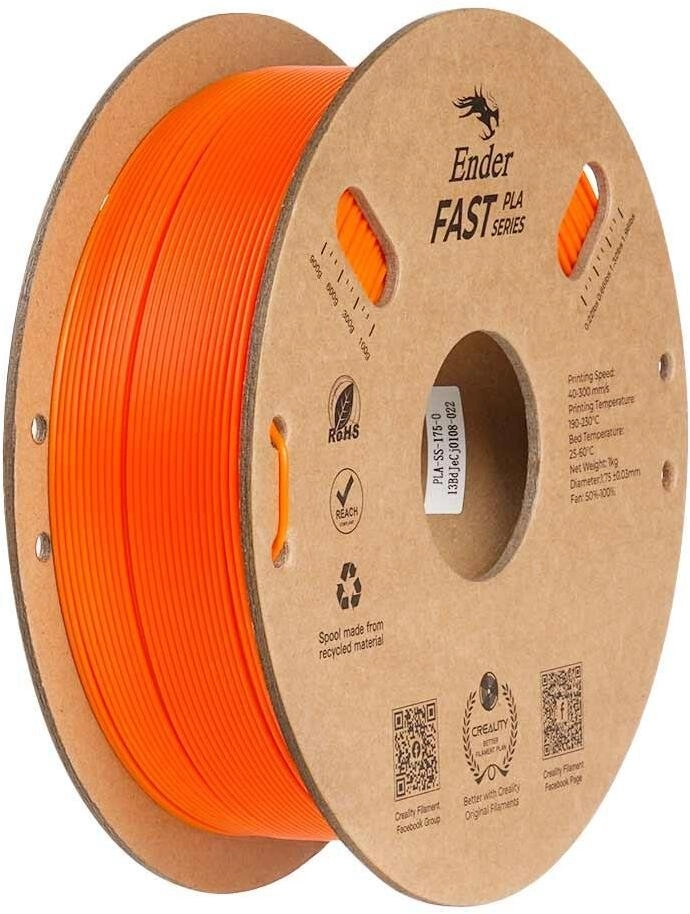 Filament Ender Fast PLA  1kg  orange