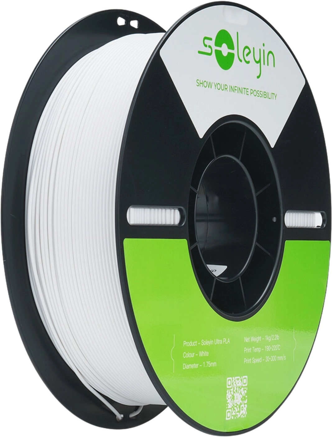 SOLEYIN ULTRA PLA 1 75mm WHITE