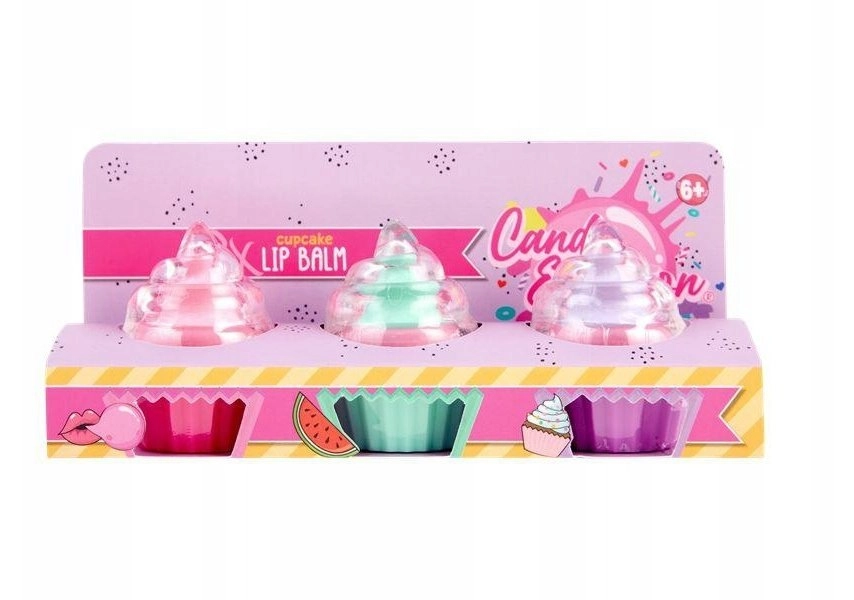 CREATE IT Candy lip balm cupcakes