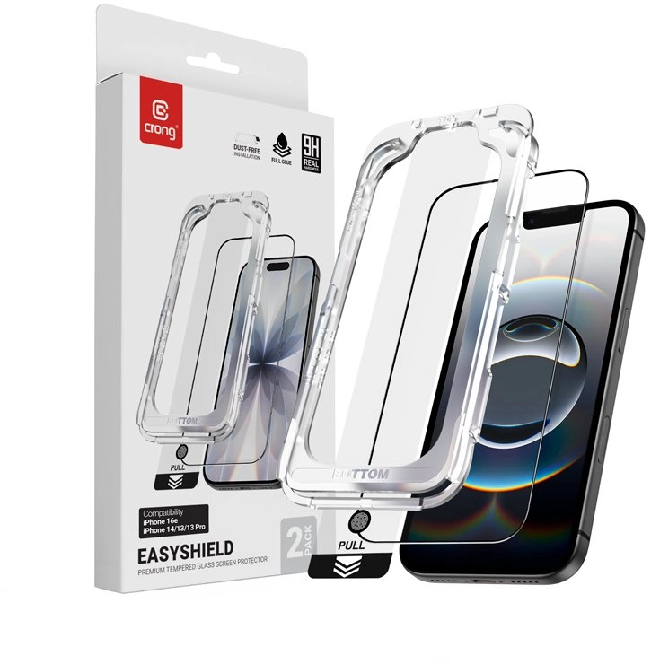 Crong EasyShield 2-Pack - Szkło hartowane