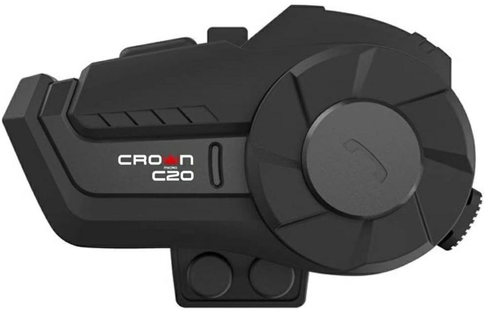 Interkom motocyklowy Crown C20 Bluetooth 5
