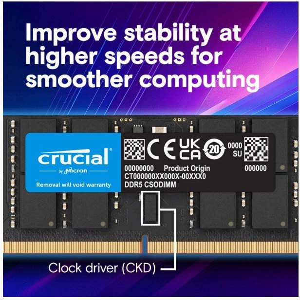 Pamięć do notebooka DDR5 CSODIMM 32GB