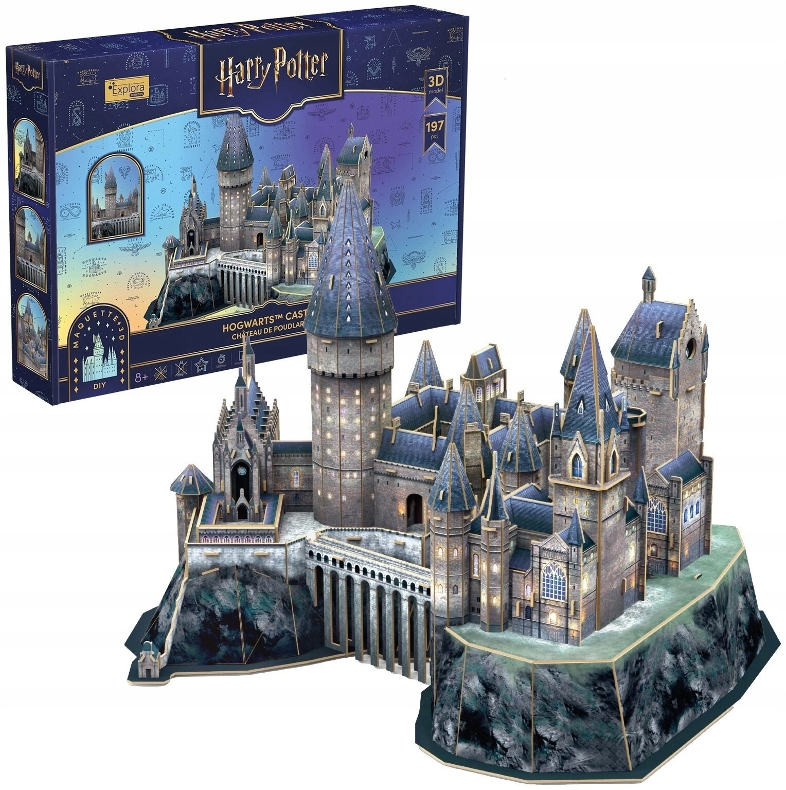 Cubic Fun HarryPotter Hogwarts Castle 540302