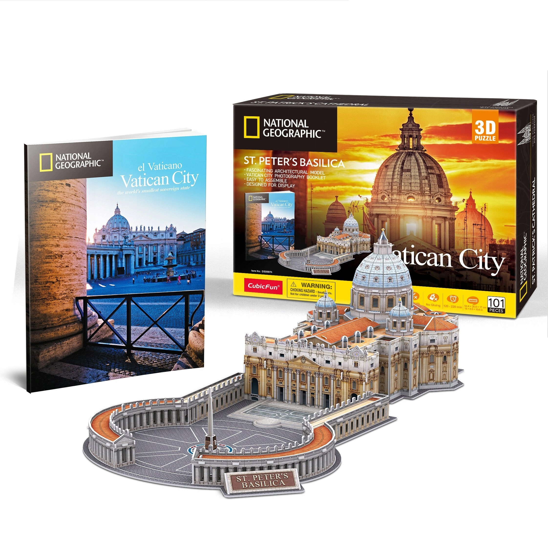 CUBIC FUN PUZZLE 3D NATIONAL GEOGRAPHIC