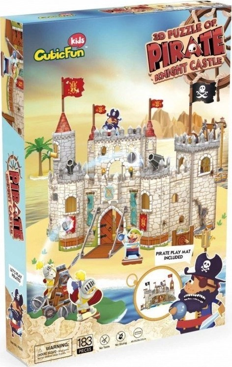 Cubic Fun Puzzle 3D - Pirate