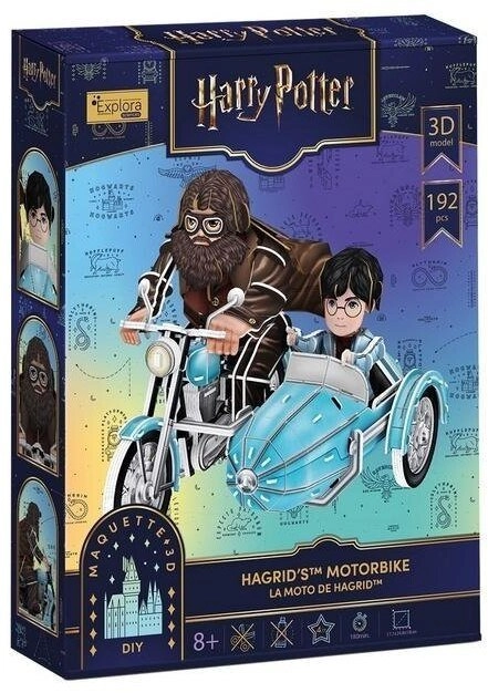 Cubic Fun HarryPotter Motorcycle Hagrid 03137