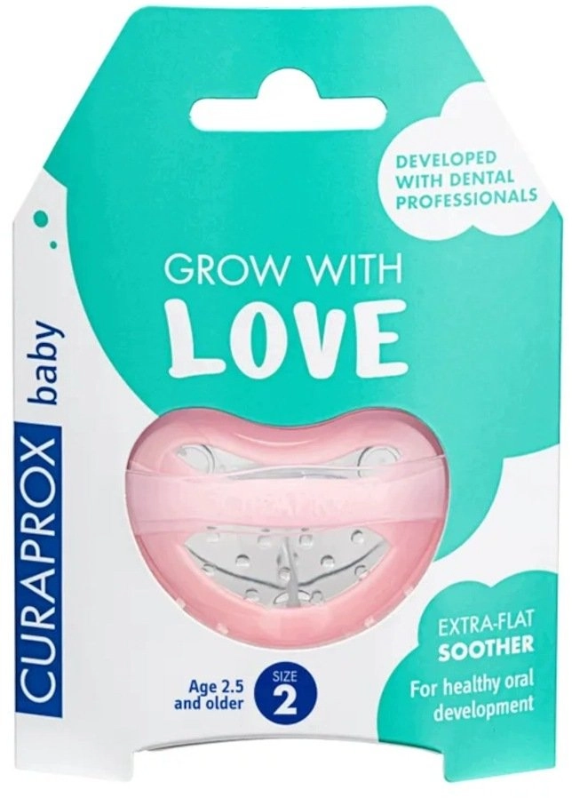 Curaprox CURAPROX BABY SOLO PINK pacifier