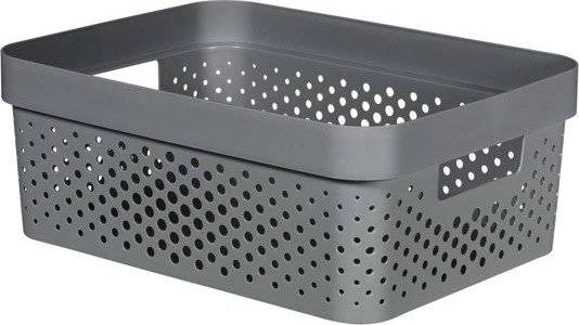 Kaste Infinity Recycled 11L 36x27x14cm tumši