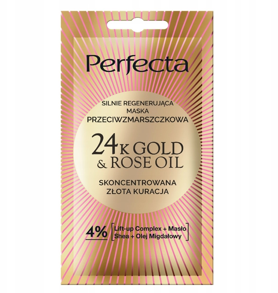 PERFECTA 24K GoldRose Oil Maska do