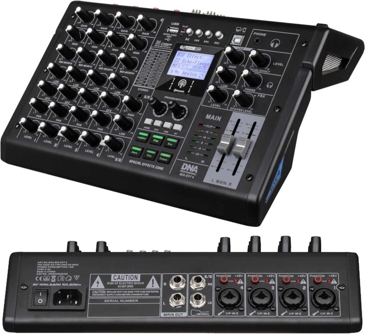 DNA MIX-EFF 6 analog sound mixer