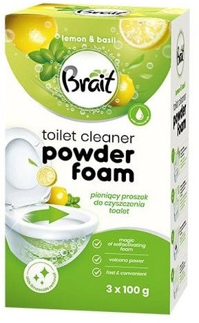 BRAIT Wulkan Pieniący proszek do czyszczenia